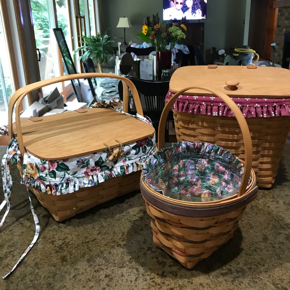 LONGABERGER BASKETS Vintage 1990's